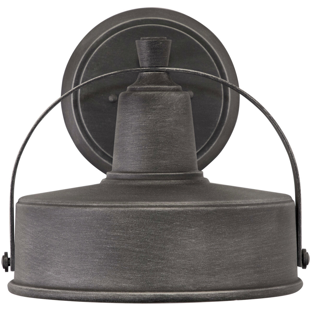 Portland 1 Light 10 inch Weathered Pewter Outdoor Wall Lantern
